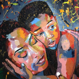 Mother and Son bonding  by Yomi Segun Abbas